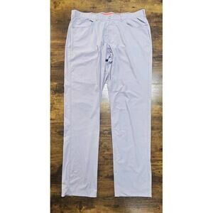 Redvanly Gray Five Pocket Mens Pull-On Golf Pants Size Extra Large